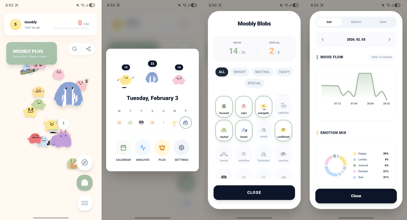 Moorimo App Screenshot